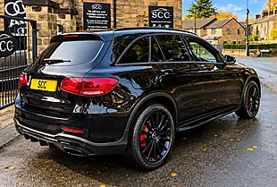 Used 2022 Mercedes-Benz Glc AMG Line Premium Obsidian Black - Interior and Exterior details 7