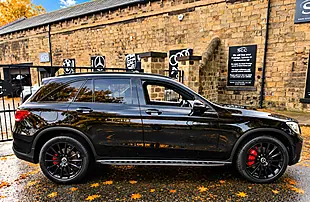 Used 2022 Mercedes-Benz Glc AMG Line Premium Obsidian Black - Interior and Exterior details 8