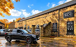 Used 2022 Mercedes-Benz Glc AMG Line Premium Obsidian Black - Interior and Exterior details 9