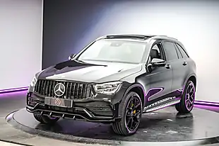 Used 2022 Mercedes-Benz Glc AMG Line Premium Plus Black - Interior and Exterior details 14