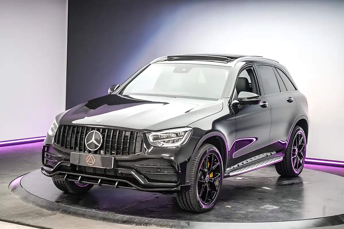 Used 2022 Mercedes-Benz Glc AMG Line Premium Plus Black - Interior and Exterior details 14