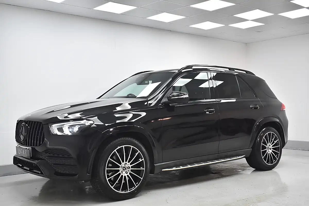 Used 2022 Mercedes-Benz Gle AMG Line Black - Interior and Exterior details 5
