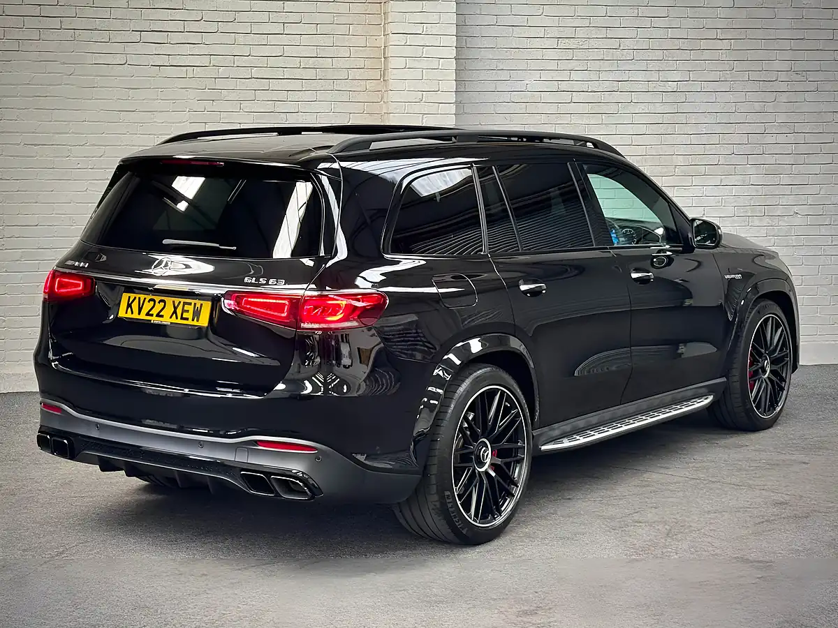 Used 2022 Mercedes-Benz Gls AMG Night Edition Executive Black - Interior and Exterior details 2