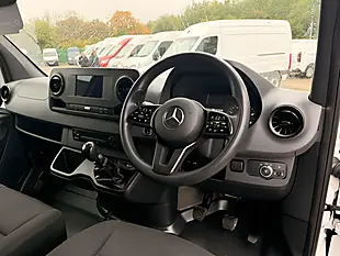 Used 2022 Mercedes-Benz Sprinter L2 H2 Mwb High Roof White - Interior and Exterior details 14