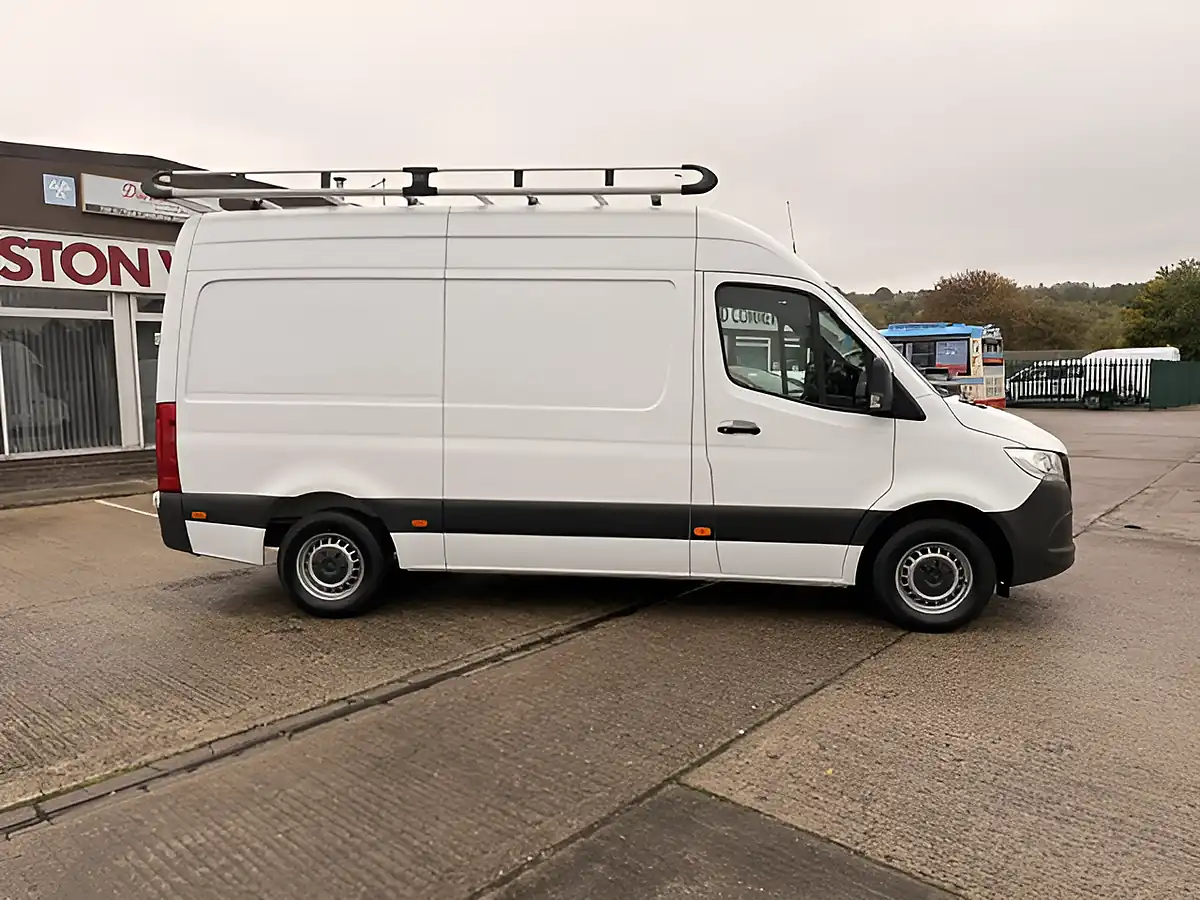 Used 2022 Mercedes-Benz Sprinter L2 H2 Mwb High Roof White - Interior and Exterior details 2