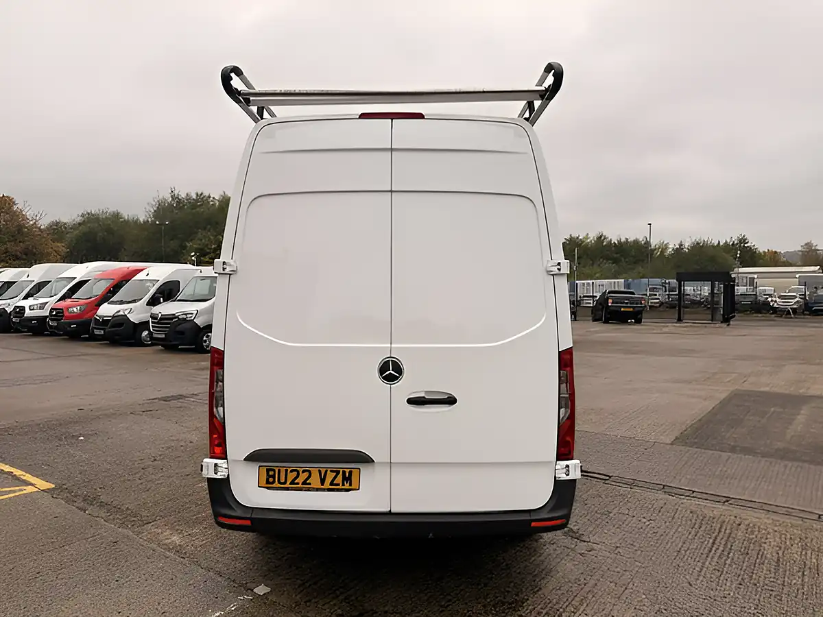 Used 2022 Mercedes-Benz Sprinter L2 H2 Mwb High Roof White - Interior and Exterior details 4