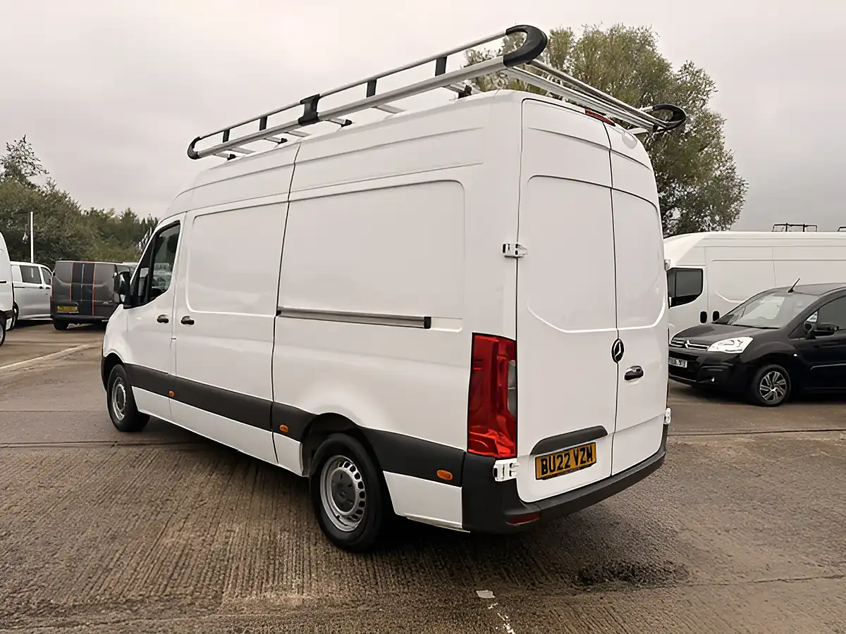Used 2022 Mercedes-Benz Sprinter L2 H2 Mwb High Roof White - Interior and Exterior details 6