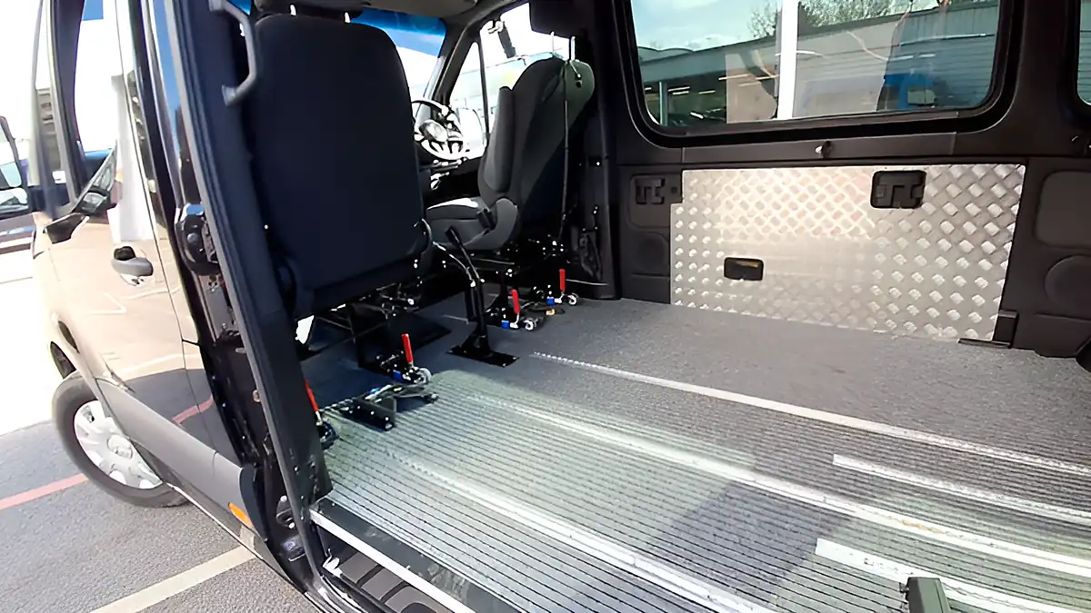 Used 2022 Mercedes-Benz Sprinter Premium Black - Interior and Exterior details 2