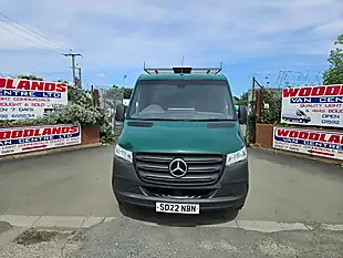 Used 2022 Mercedes-Benz Sprinter Premium Green - Interior and Exterior details 3