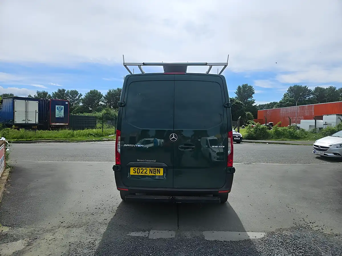 Used 2022 Mercedes-Benz Sprinter Premium Green - Interior and Exterior details 7