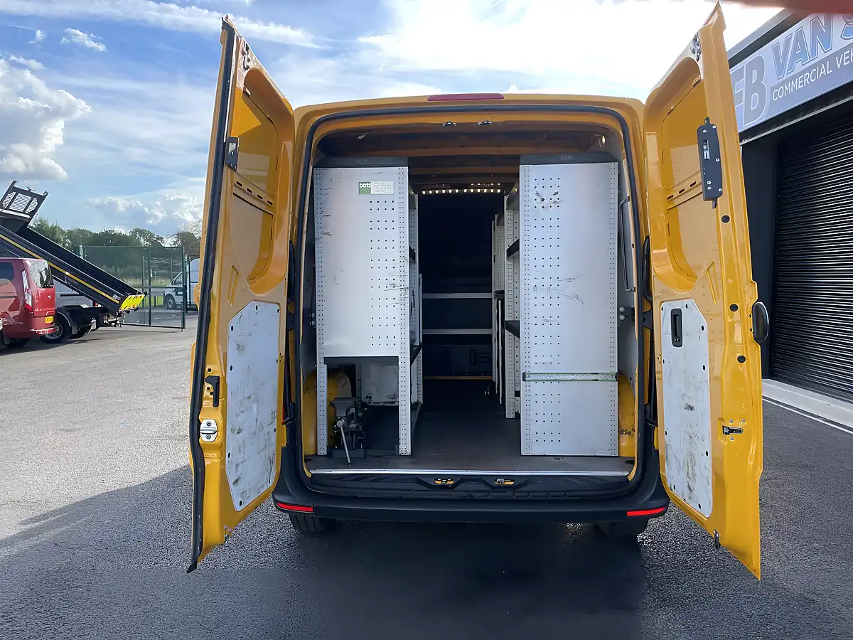 Used 2022 Mercedes-Benz Sprinter Premium L2H1 Yellow - Interior and Exterior details 11