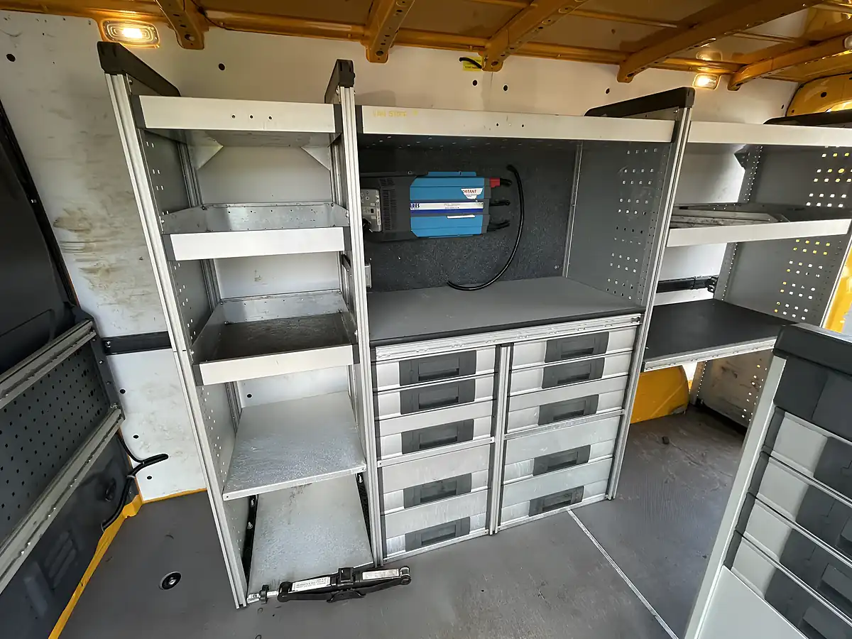 Used 2022 Mercedes-Benz Sprinter Premium L2H1 Yellow - Interior and Exterior details 15