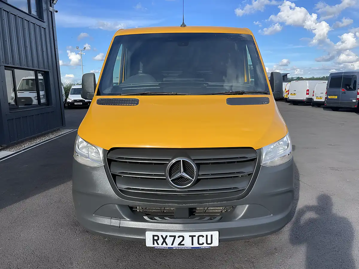 Used 2022 Mercedes-Benz Sprinter Premium L2H1 Yellow - Interior and Exterior details 3