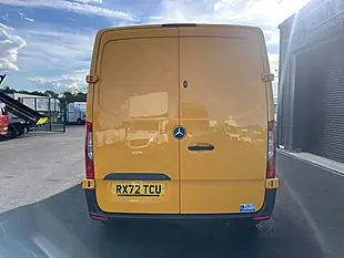 Used 2022 Mercedes-Benz Sprinter Premium L2H1 Yellow - Interior and Exterior details 6