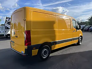 Used 2022 Mercedes-Benz Sprinter Premium L2H1 Yellow - Interior and Exterior details 7