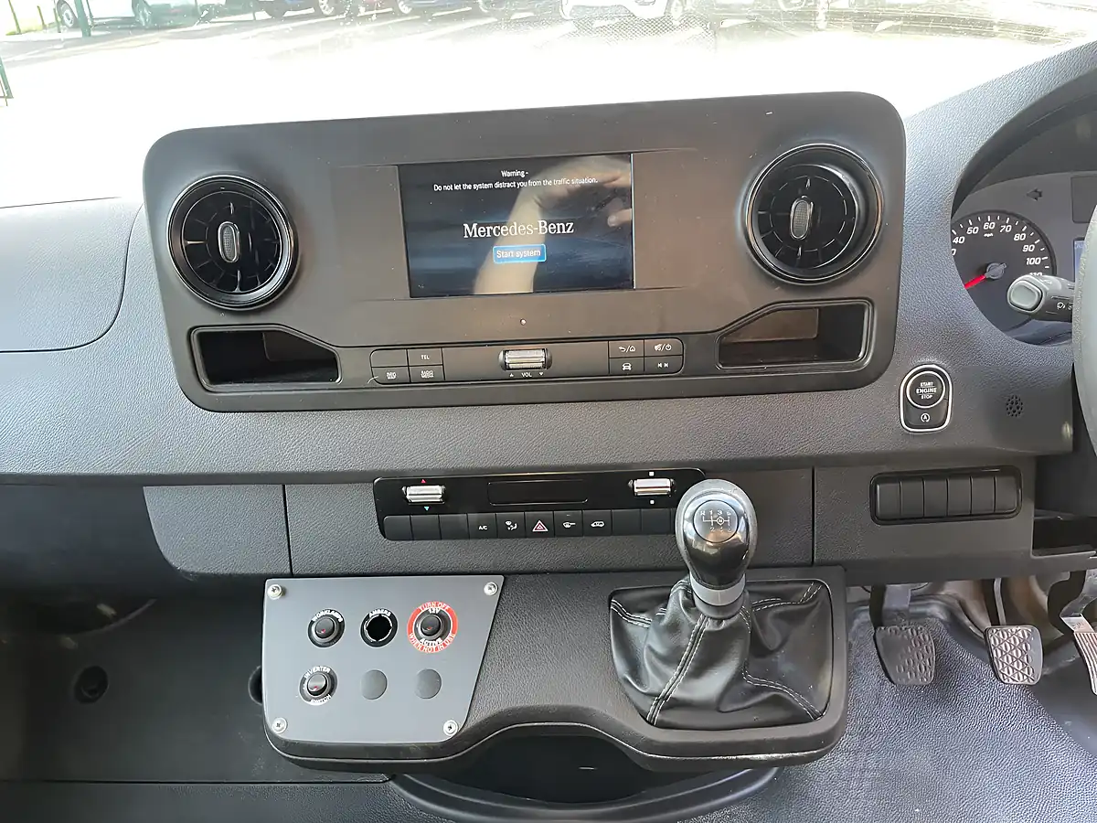 Used 2022 Mercedes-Benz Sprinter Premium L2H1 Yellow - Interior and Exterior details 9