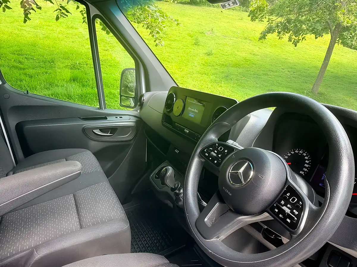 Used 2022 Mercedes-Benz Sprinter Premium White - Interior and Exterior details 10