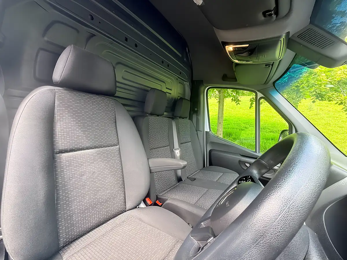 Used 2022 Mercedes-Benz Sprinter Premium White - Interior and Exterior details 11