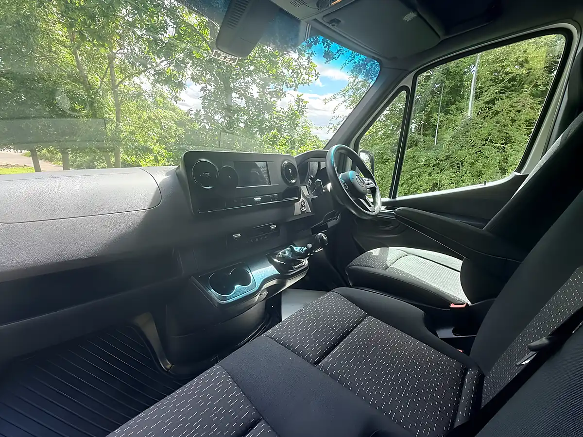 Used 2022 Mercedes-Benz Sprinter Premium White - Interior and Exterior details 15