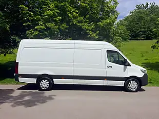Used 2022 Mercedes-Benz Sprinter Premium White - Interior and Exterior details 2