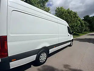 Used 2022 Mercedes-Benz Sprinter Premium White - Interior and Exterior details 3
