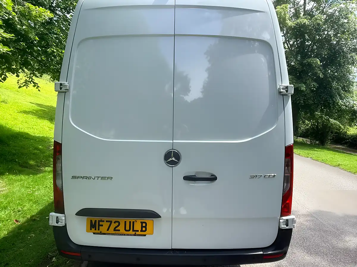 Used 2022 Mercedes-Benz Sprinter Premium White - Interior and Exterior details 5