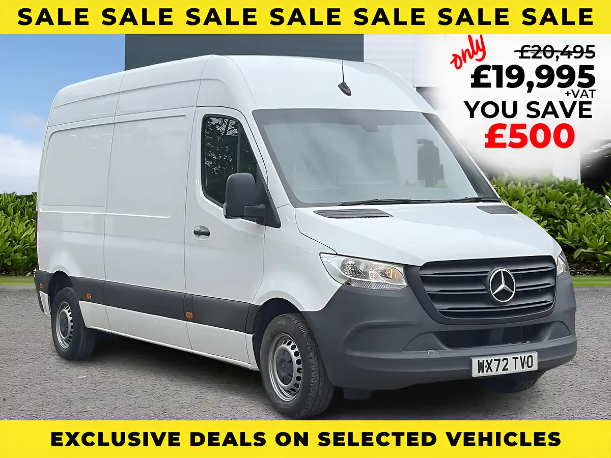 Used 2022 Mercedes-Benz Sprinter Progressive Arctic White - Interior and Exterior details 2