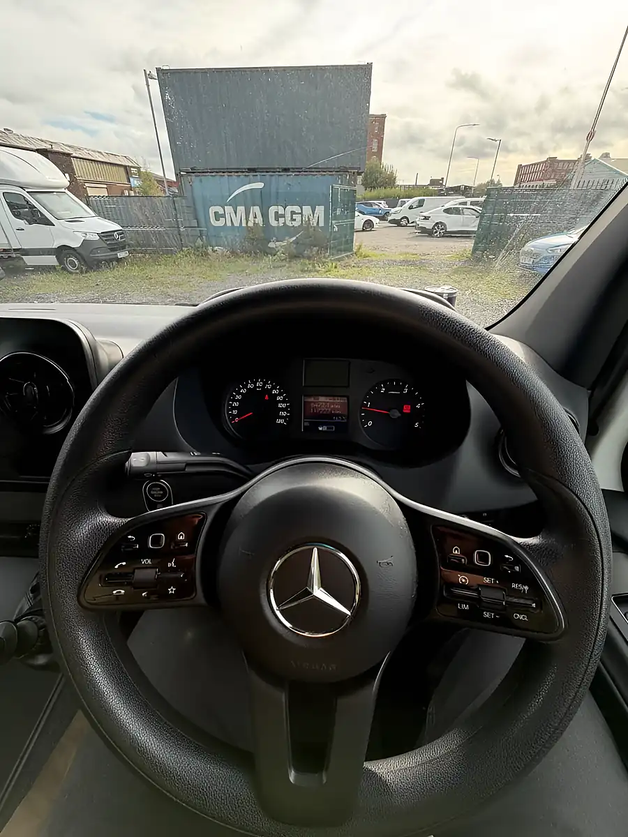 Used 2022 Mercedes-Benz Sprinter Progressive Chassis Cab White - Interior and Exterior details 9