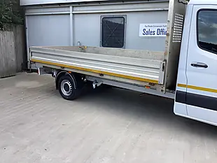 Used 2022 Mercedes-Benz Sprinter Progressive Dropside White - Interior and Exterior details 8