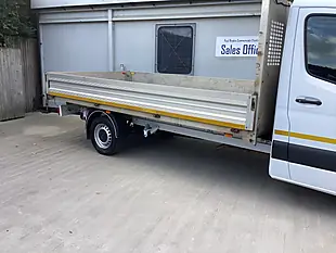 Used 2022 Mercedes-Benz Sprinter Progressive Dropside White - Interior and Exterior details 9