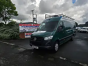 Used 2022 Mercedes-Benz Sprinter Progressive Green - Interior and Exterior details 4