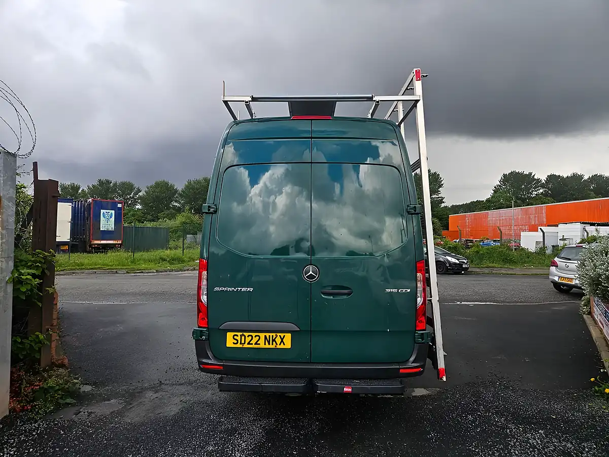 Used 2022 Mercedes-Benz Sprinter Progressive Green - Interior and Exterior details 7