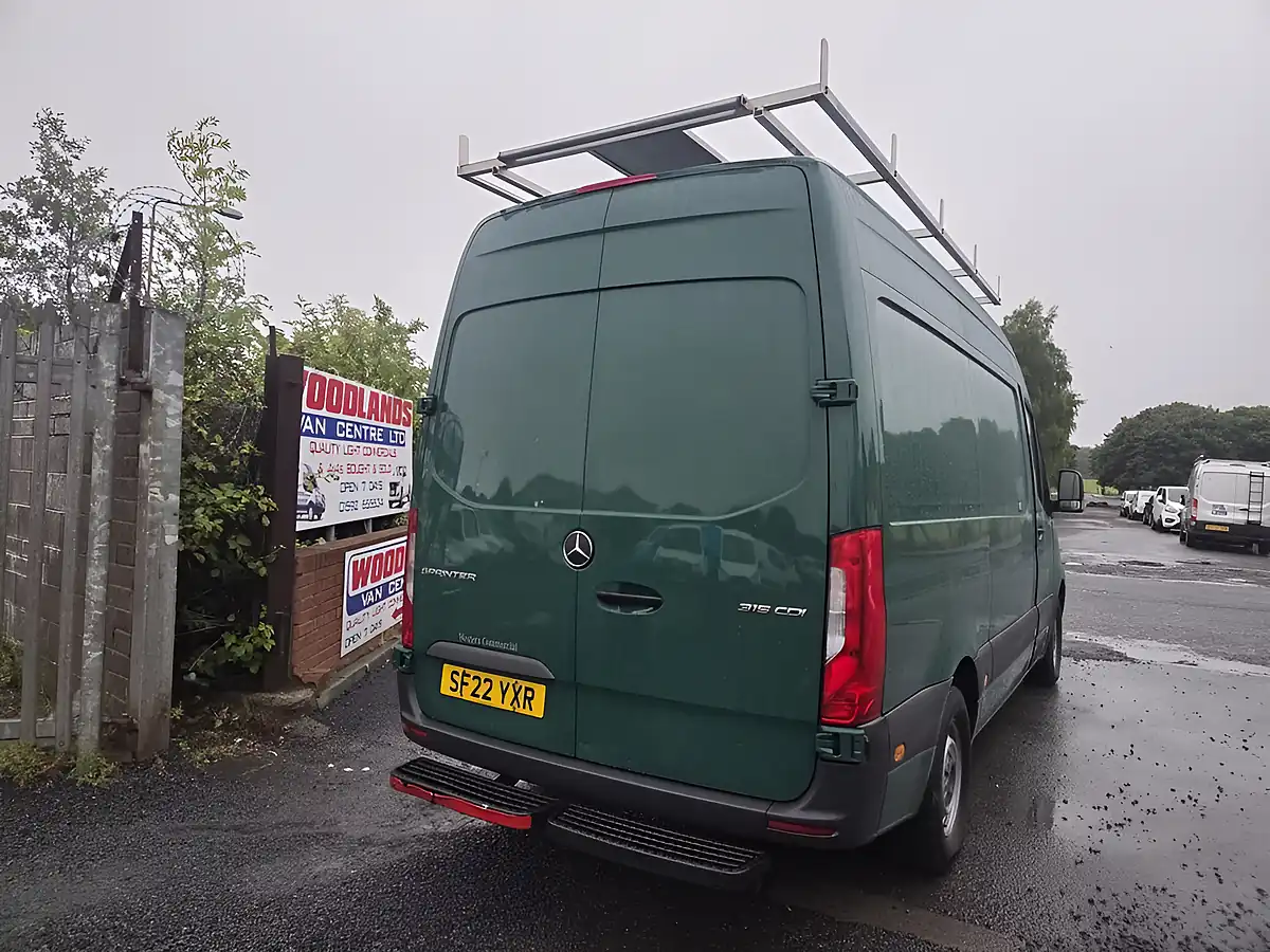 Used 2022 Mercedes-Benz Sprinter Progressive Green - Interior and Exterior details 6