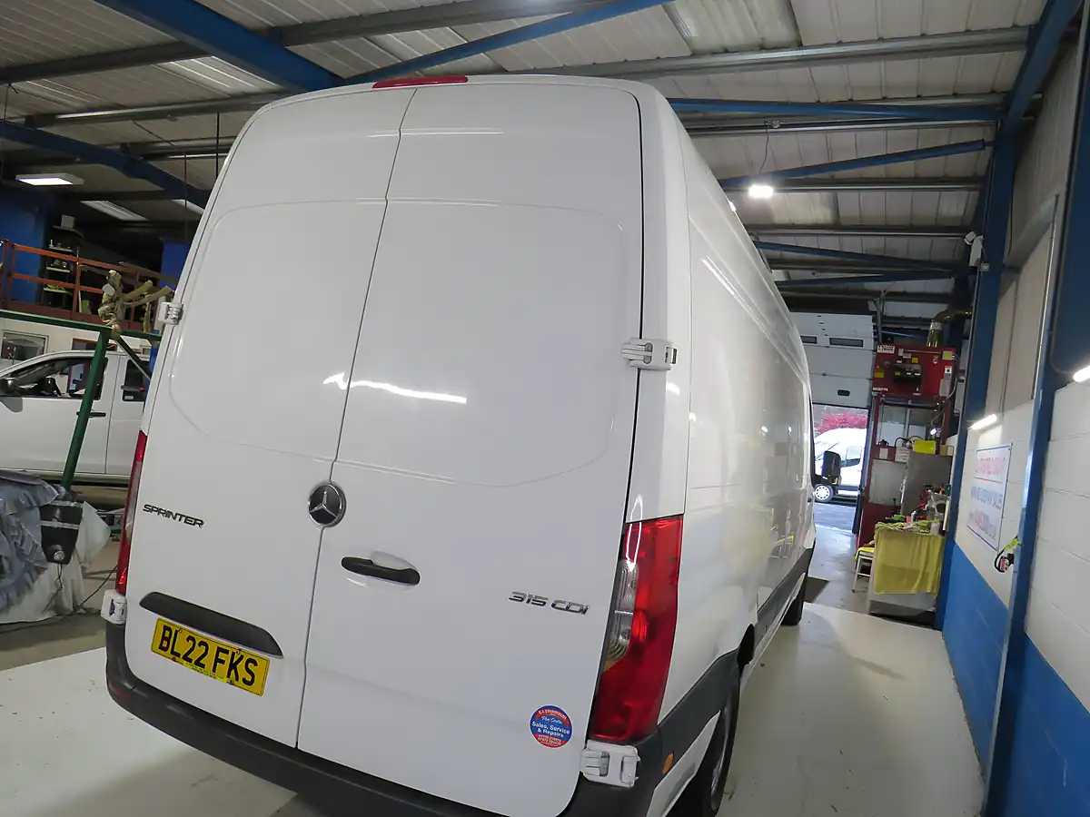 Used 2022 Mercedes-Benz Sprinter Progressive L3H2 White - Interior and Exterior details 4