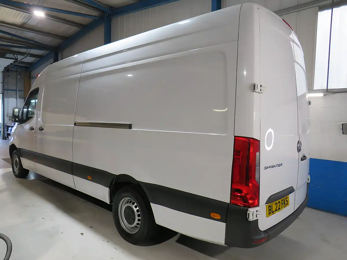 Used 2022 Mercedes-Benz Sprinter Progressive L3H2 White - Interior and Exterior details 6