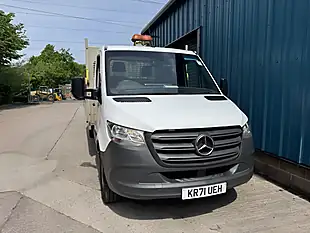 Used 2022 Mercedes-Benz Sprinter Progressive White - Interior and Exterior details 2