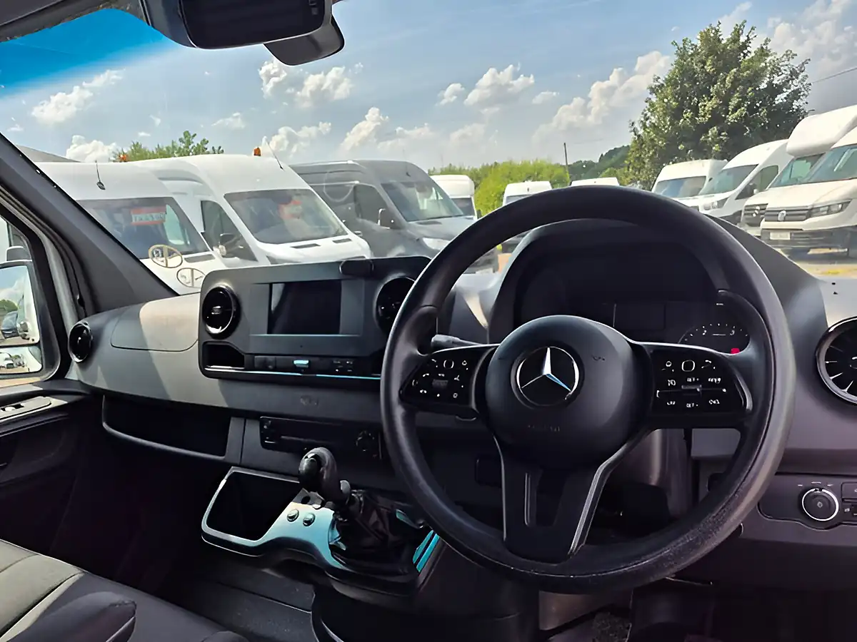 Used 2022 Mercedes-Benz Sprinter Progressive White - Interior and Exterior details 8