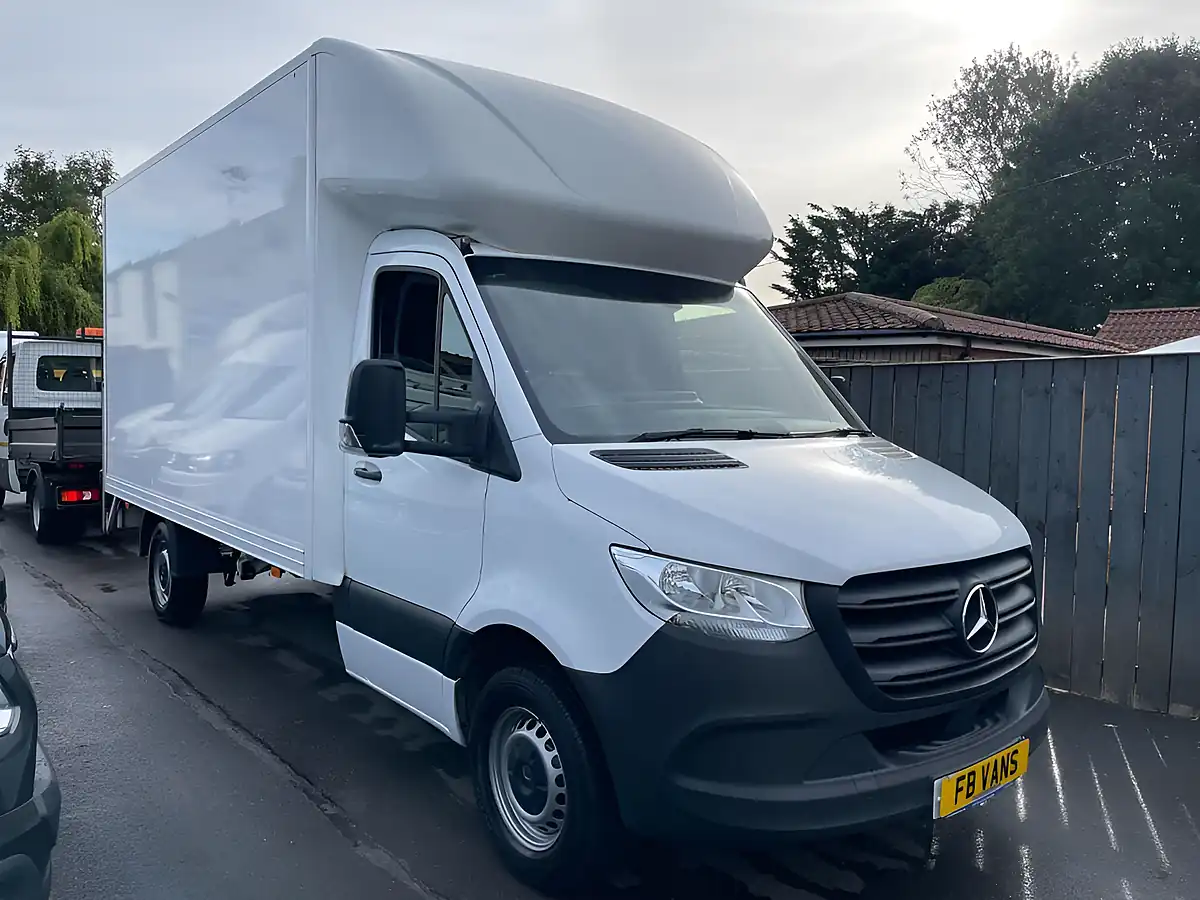 Used 2022 Mercedes-Benz Sprinter Progressive White - Front View