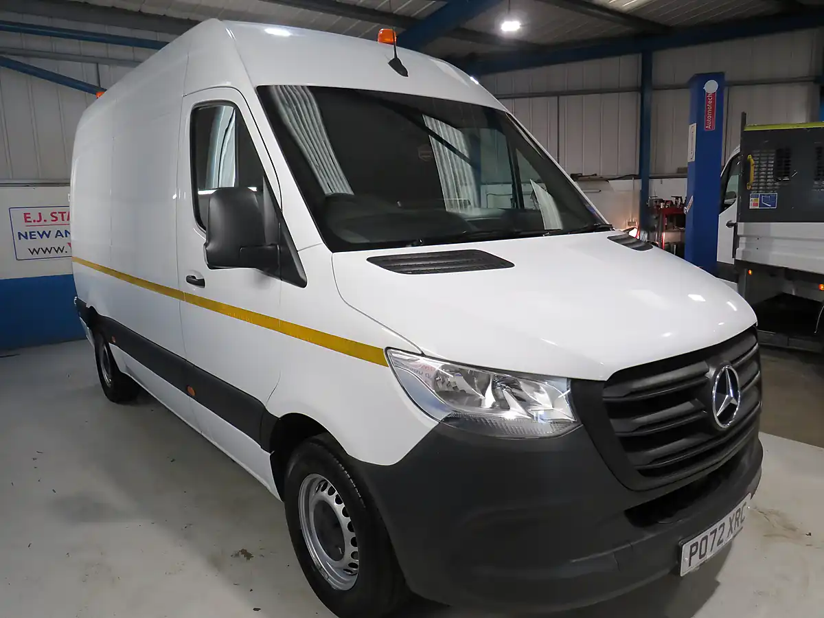 Used 2022 Mercedes-Benz Sprinter Progressive White - Interior and Exterior details 2