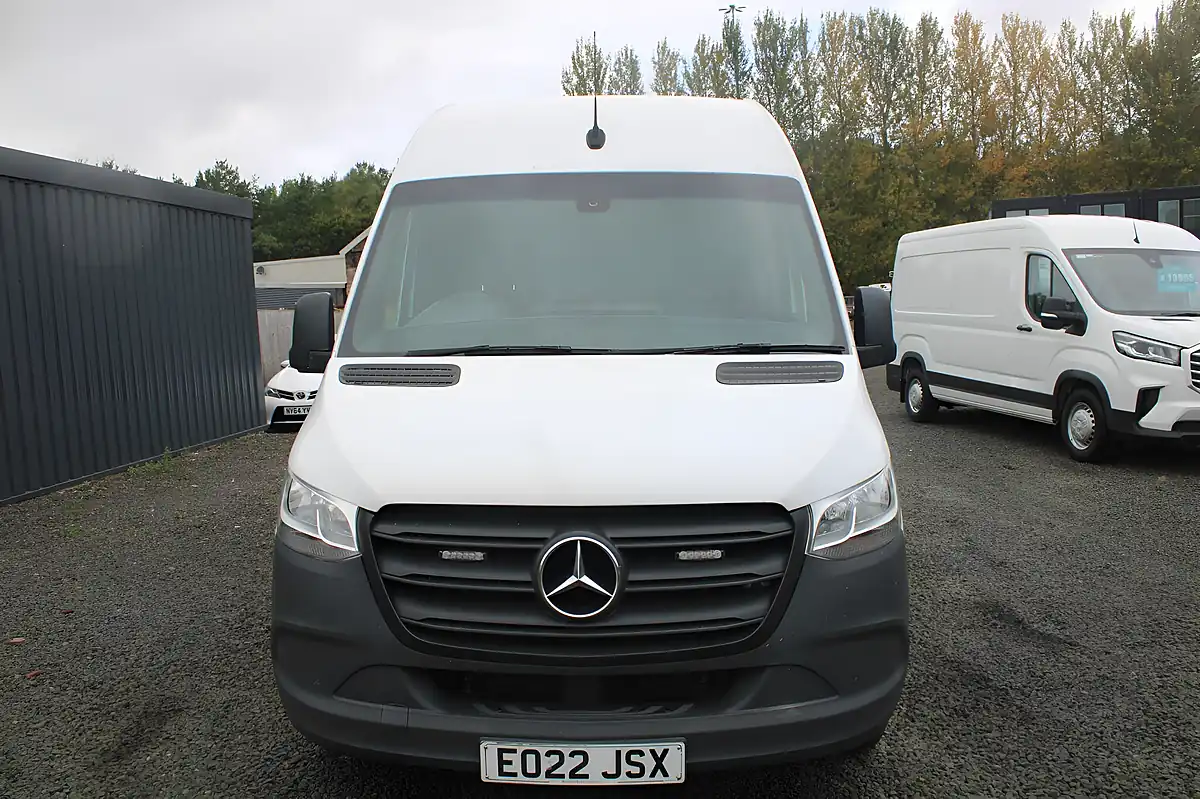 Used 2022 Mercedes-Benz Sprinter Progressive White - Interior and Exterior details 13