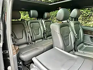 Used 2022 Mercedes-Benz V Class Sport Obsidian Black - Interior and Exterior details 11