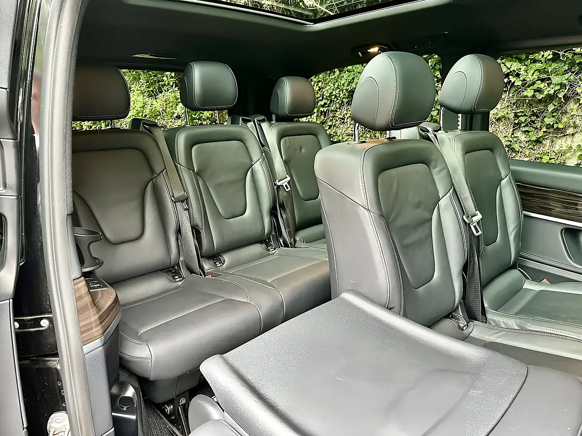 Used 2022 Mercedes-Benz V Class Sport Obsidian Black - Interior and Exterior details 11