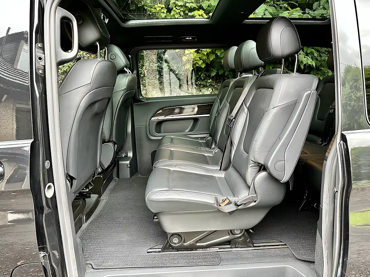 Used 2022 Mercedes-Benz V Class Sport Obsidian Black - Interior and Exterior details 12