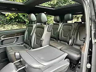 Used 2022 Mercedes-Benz V Class Sport Obsidian Black - Interior and Exterior details 13