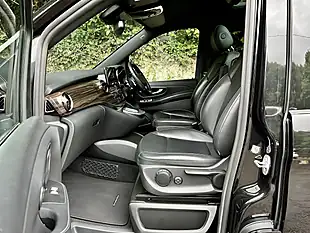 Used 2022 Mercedes-Benz V Class Sport Obsidian Black - Interior and Exterior details 8