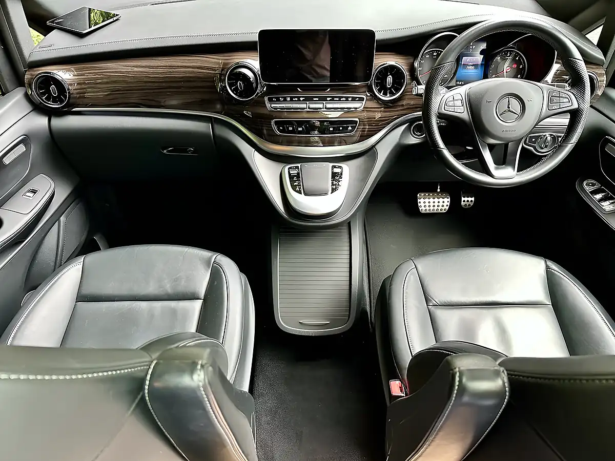 Used 2022 Mercedes-Benz V Class Sport Obsidian Black - Interior and Exterior details 9