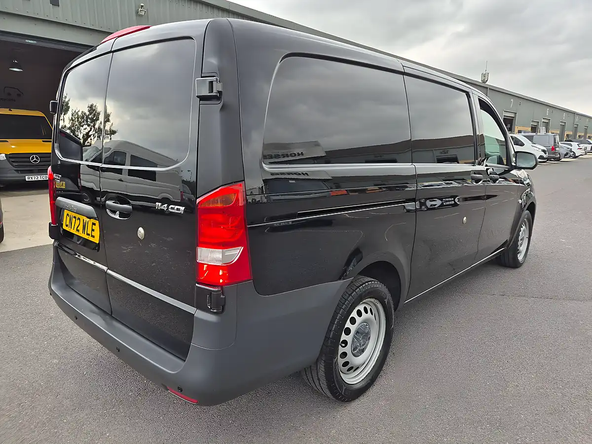 Used 2022 Mercedes-Benz Vito Progressive Black - Interior and Exterior details 13