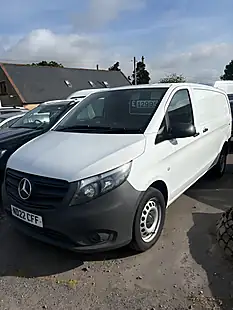 Used 2022 Mercedes-Benz Vito Progressive White - Interior and Exterior details 2