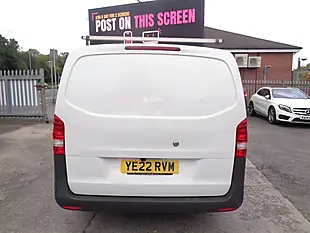 Used 2022 Mercedes-Benz Vito Progressive White - Interior and Exterior details 6