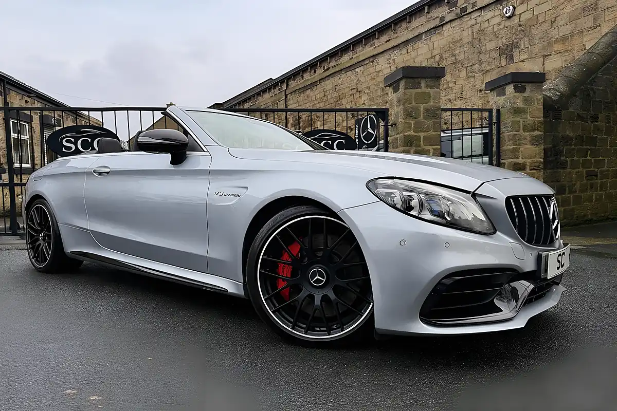 Used 2022 Mercedes C63 Premium Plus High Tech Silver - Interior and Exterior details 11
